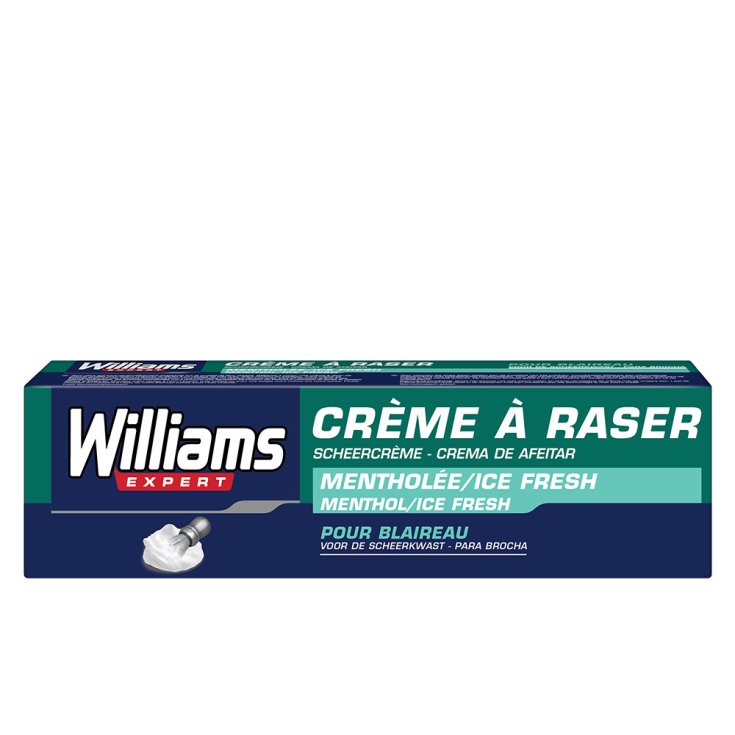 Williams Expert Crema Da Barba Menthol 100ml