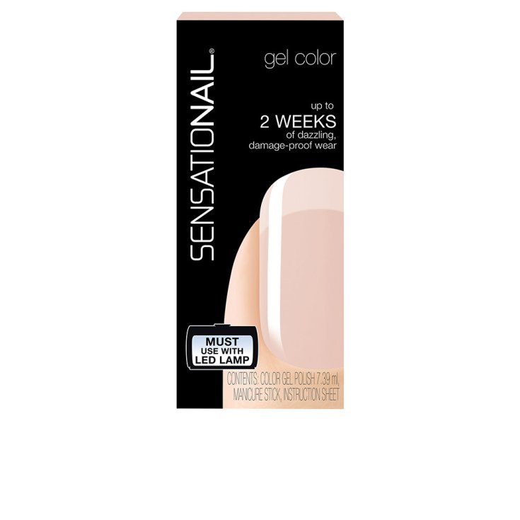 Sensationail Smalto Per Le Unghie Gel Color Barely There 7,39ml