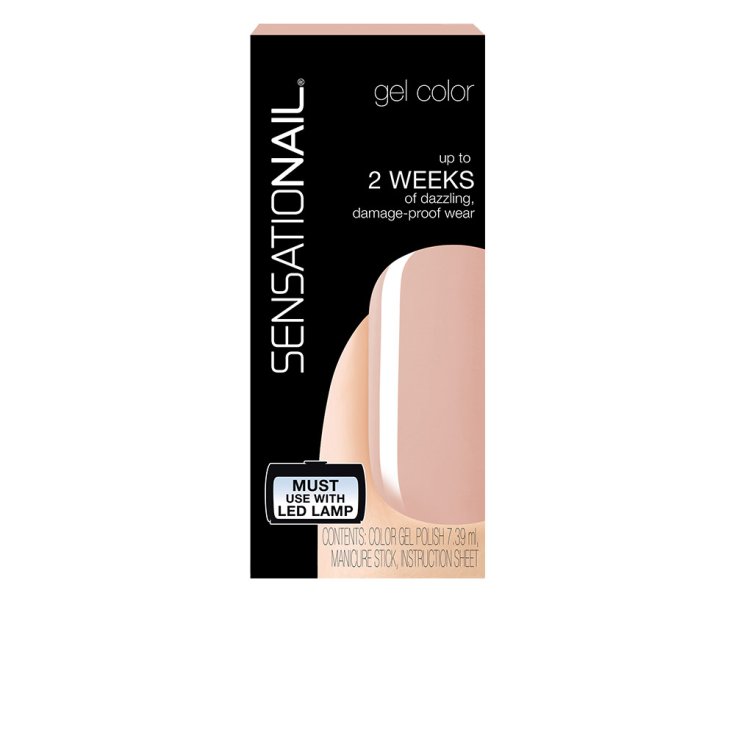 Sensationail Smalto Per Le Unghie Gel Color Pink Sand 7,39ml