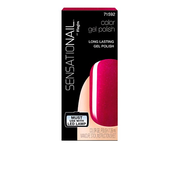 Sensationail Smalto Per Le Unghie Gel Color Raspberry Wine 7,39ml