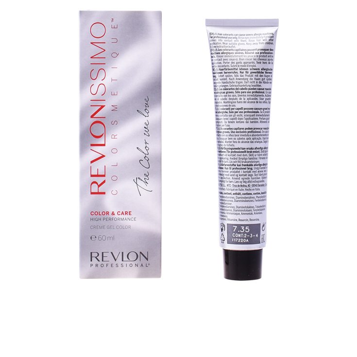 Revlon Revlonissimo Color Care Nmt 7.35 Ambar Blonde