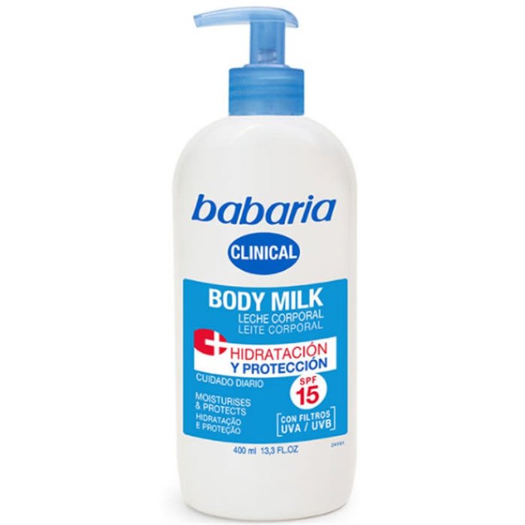 Babaria Clinical Body Milk Spf15 400ml