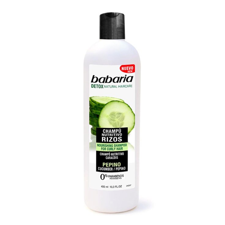Babaria Curly Shampoo Nutriente Con Cetriolo 400ml