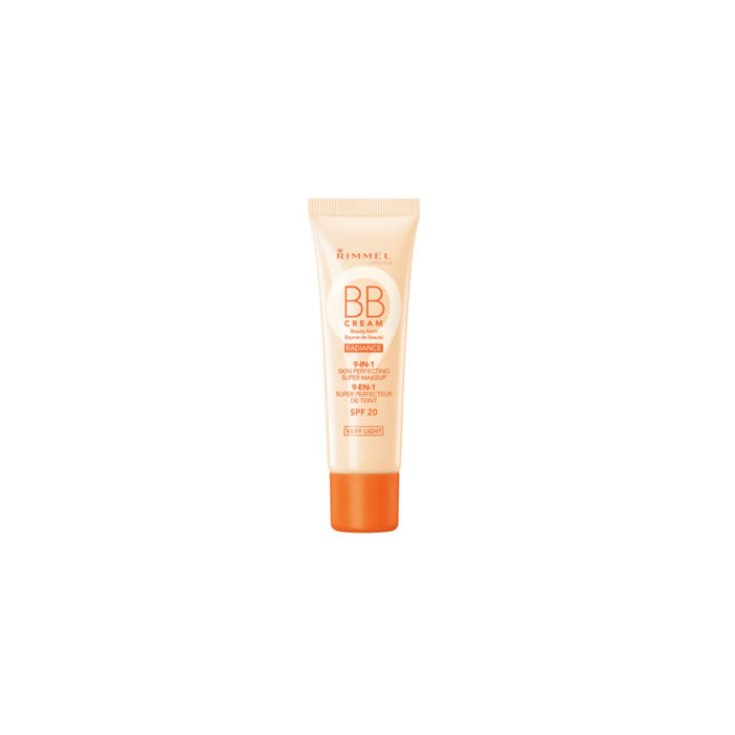 Rimmel London BB Cream Radiance 9 In 1 Super Makeup Spf20 Very Light