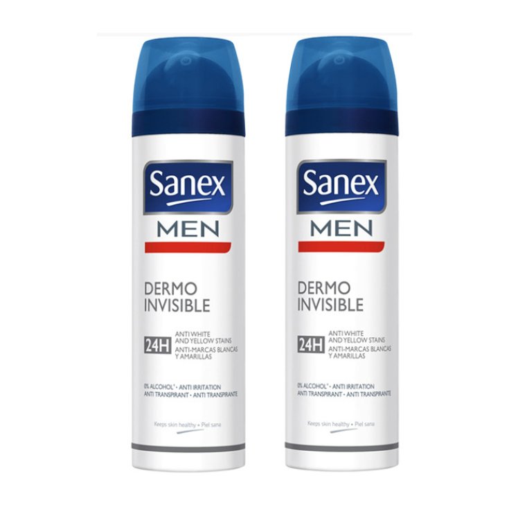 Sanex Men Dermo Invisible Deodorant Spray 2x200ml