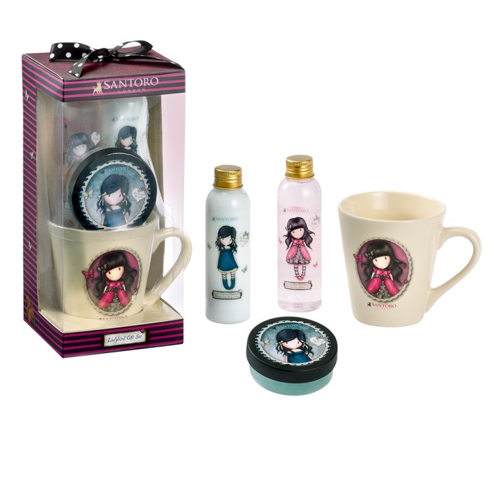Santoro London Gorjuss Ladybird Latte Per Il Corpo 120ml Set 4 Parti