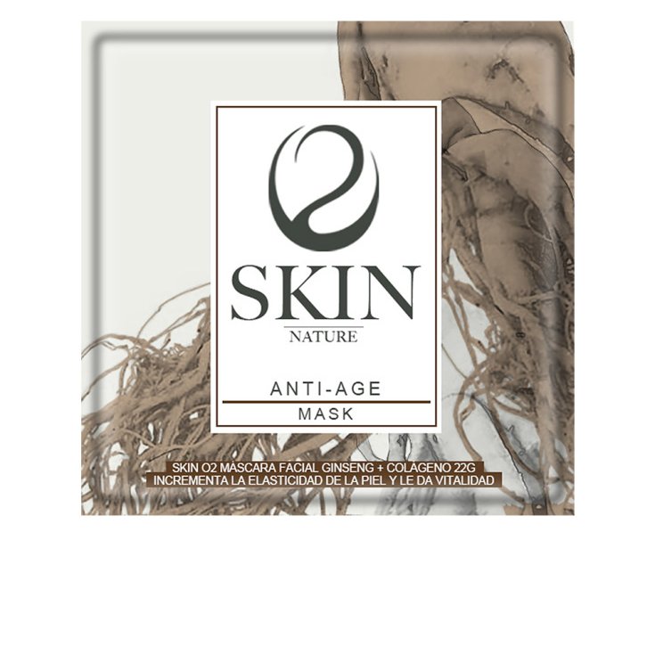 Skin O2 M&aacute;scara Facial Ginseng Colageno