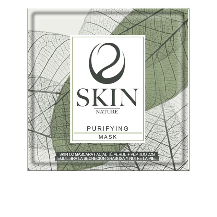 Skin O2 M&aacute;scara Facial T&eacute; Verde Y Peptido