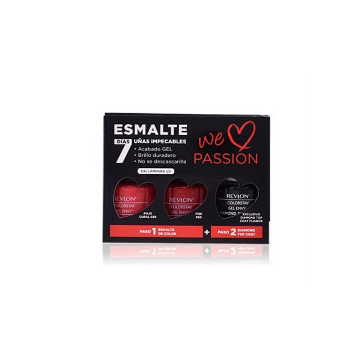Revlon Colorstay Gel Envy We Love Passion Set 3 Parti