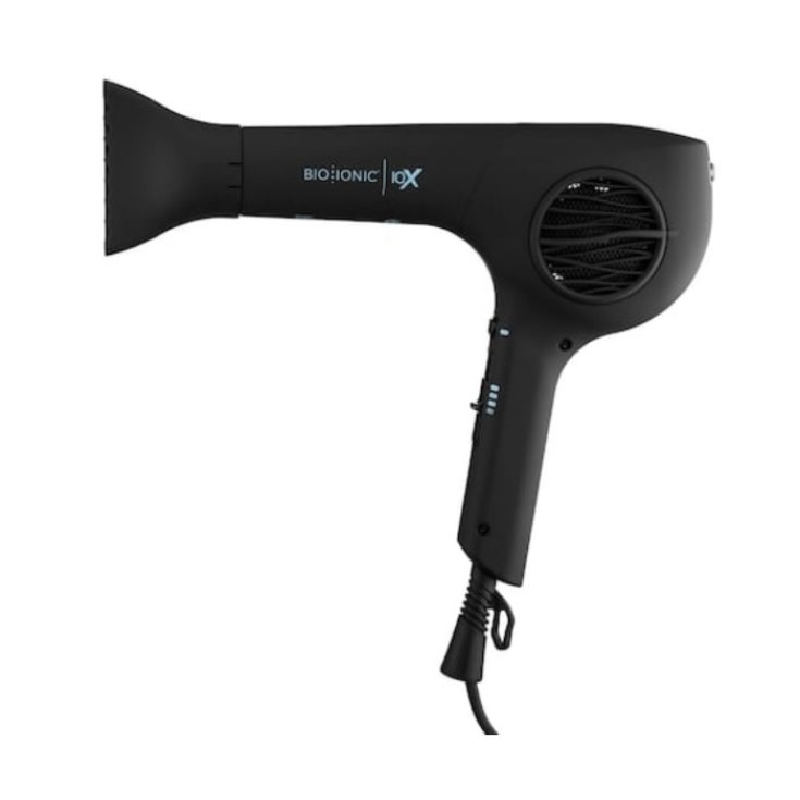 Bio Ionic 10X Ultralight Speed Hair Dryer Professional Black 1800W