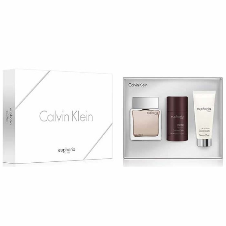 Calvin Klein Euphoria Men Eau De Toilette Spray 100ml Set 3 Parti 2017
