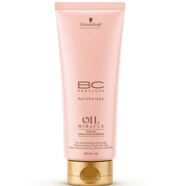 Schwarzkopf Professional BC Rose Oil Hair And Scalp Shampoo 200ml