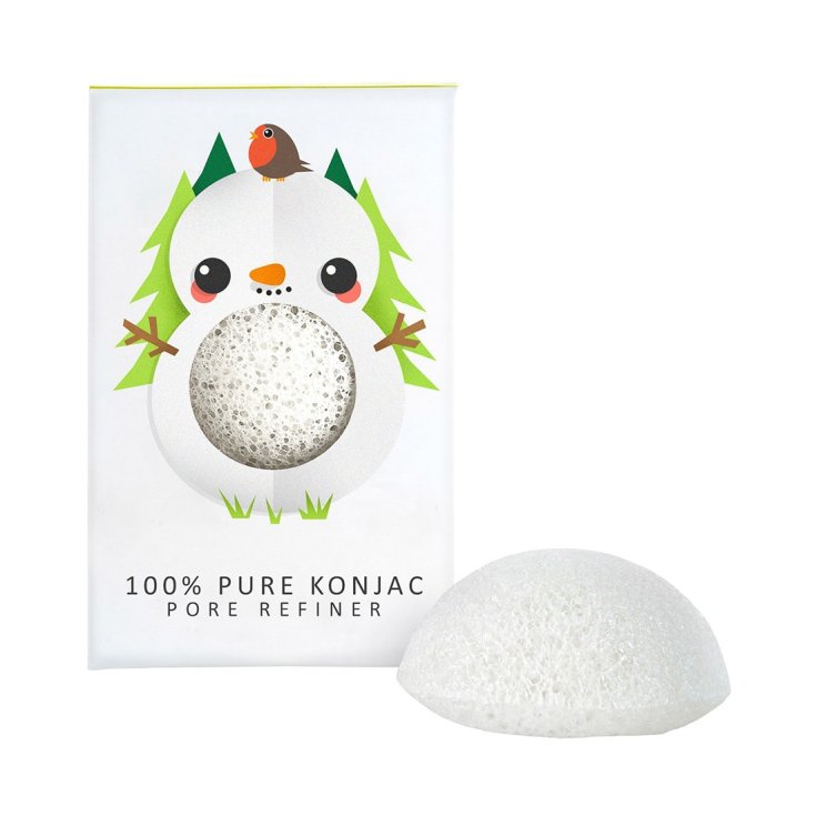 The Konjac Snowman Pure Konjac Mini Face Puff