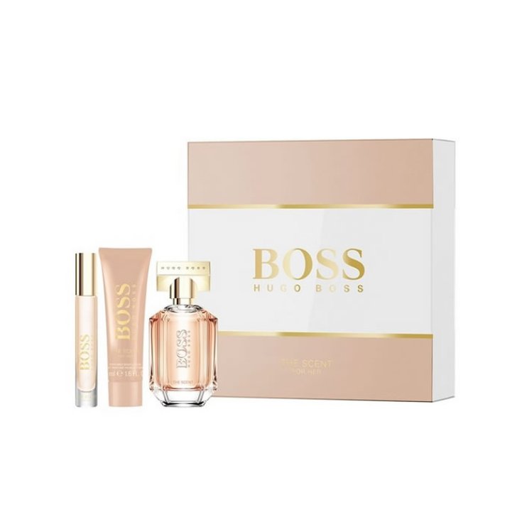 *BOSS THE SCENT D KIT EDP50+LOT+MIN