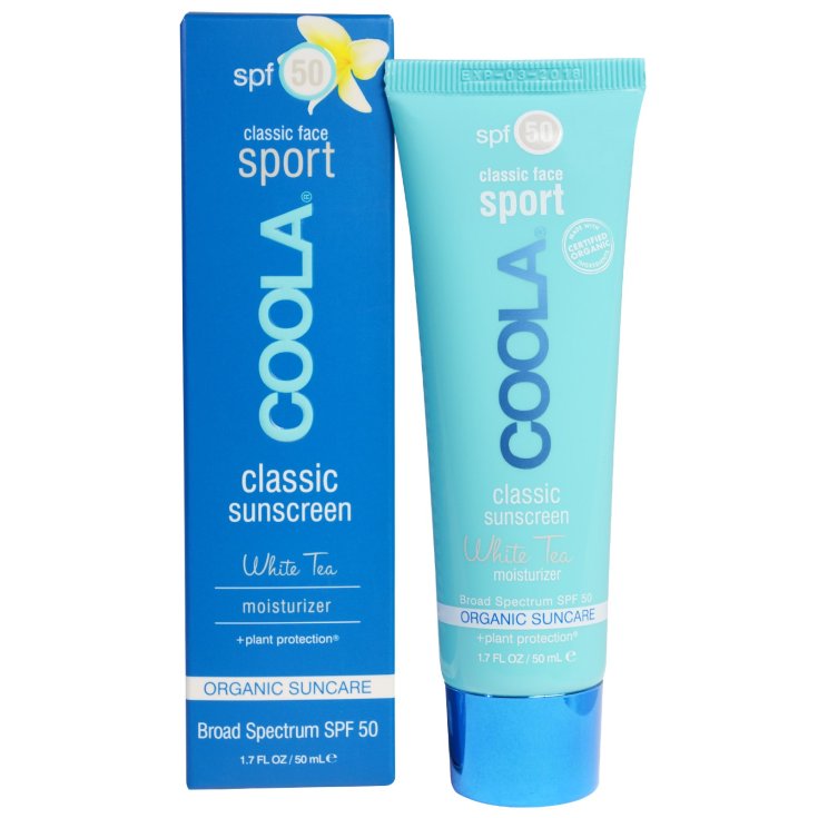 Coola Classic Sport Face Spf50 White Tea 50ml
