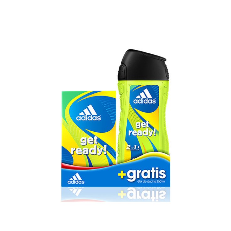 Adidas Get Ready For Him Eau De Toilette Spray 50ml Set 2 Parti 2018