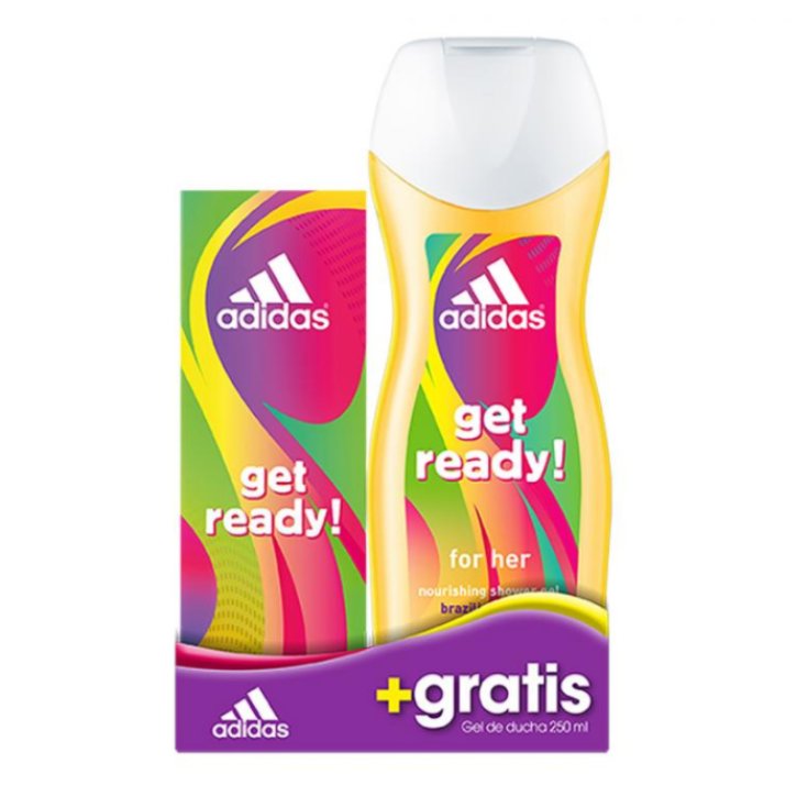 Adidas Get Ready For Her Eau De Toilette Spray 50ml Set 2 Parti 2018