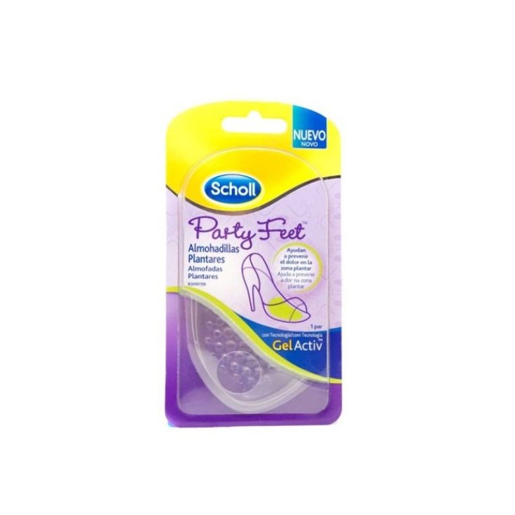 Scholl Party Feet Gelactiv Feet Cushions 1 Pair