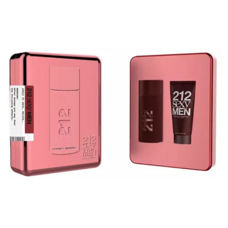 Carolina Herrera 212 Sexy Men Eau De Toilette Spray 100ml Set 2 Parti 2018