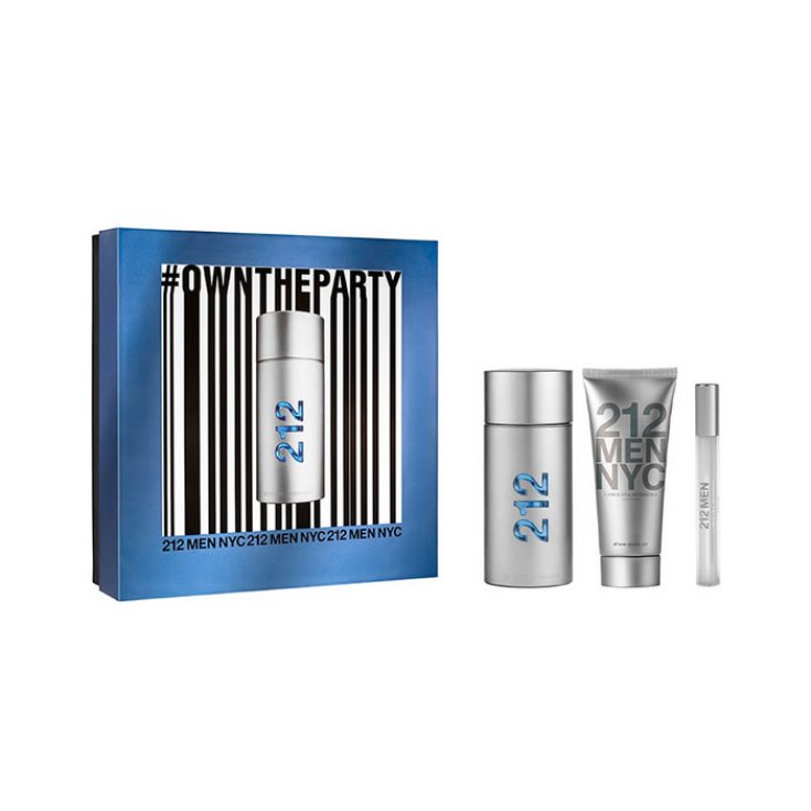 Carolina Herrera 212 Men Eau De Toilette Spray 100ml Set 3 Parti 2018