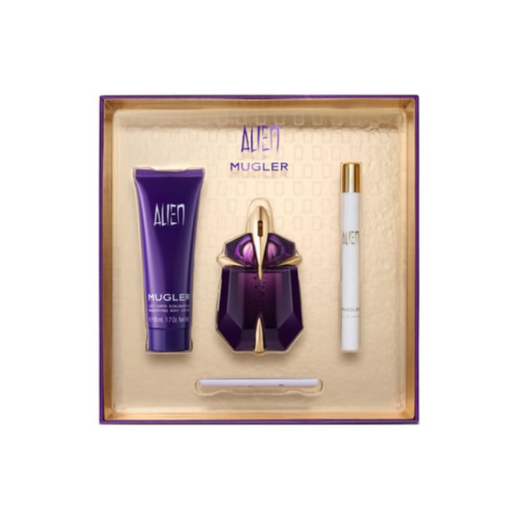 Thierry Mugler Alien Eau De Parfum Spray Ricaricabile 30ml Set 3 Parti 2018
