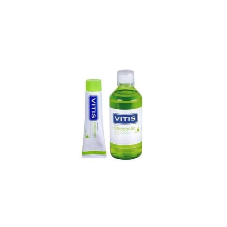 Vitis Orthodontic Dentifricio 100ml Set 2 Parti 2018