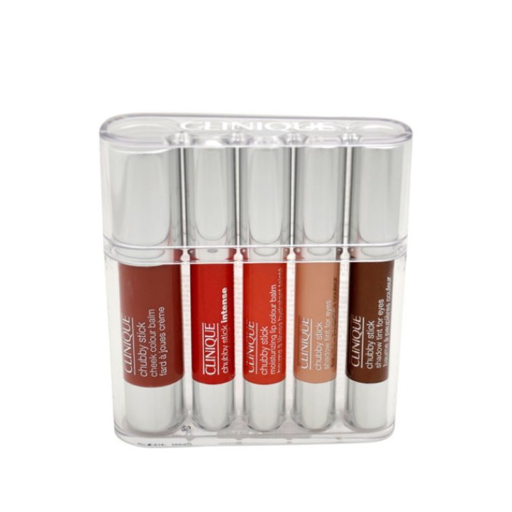 Clinique Chubby Sticks Cheeks Eyes And Lips Set 5 Parti 2018