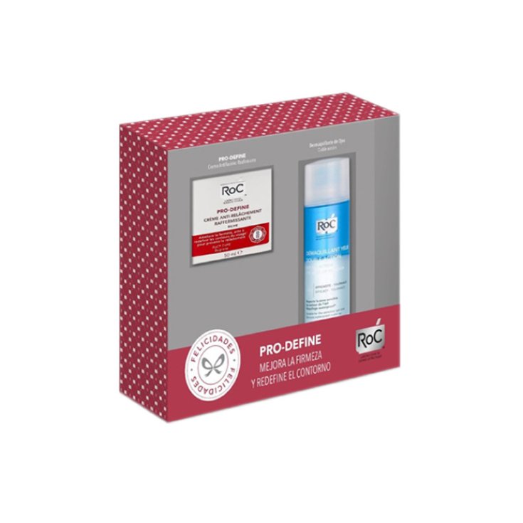 Roc Pro Define Antirilassamento Crema Rica 50ml Set 2 Parti 2018