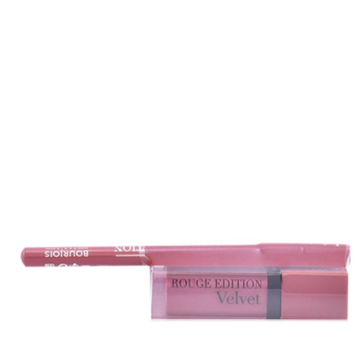 Bourjois Rouge Edition Velvet Rossetto 07 Nude Ist Set 2 Parti