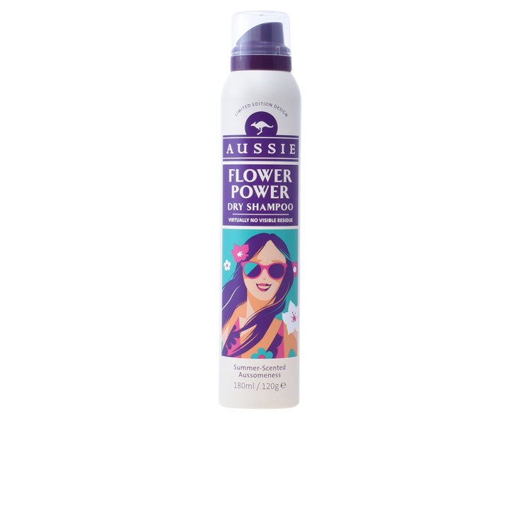 Aussie Flower Power Dry Shampoo 180ml