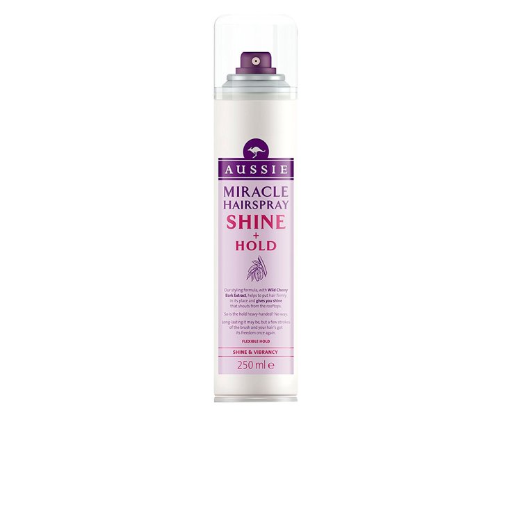 Aussie Shine And Hold Hairspray 250ml