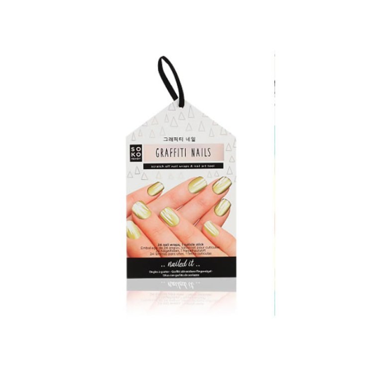 Soko Ready Graffiti Nails Kit 25 Parti