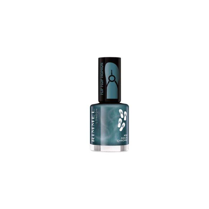 Rimmel 60 Seconds Flip Flop 410 Aqua Chrome