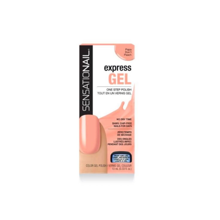Sensationail Express Gel Polish Papa Don&acute;t Peach