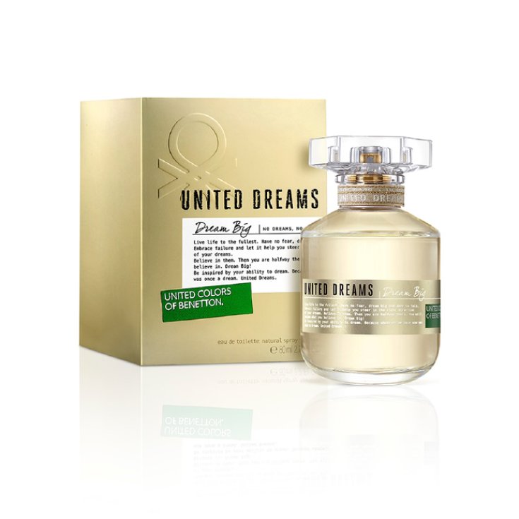 Benetton United Dreams Dream Big Woman Eau De Toilette Spray 80ml Special Edition