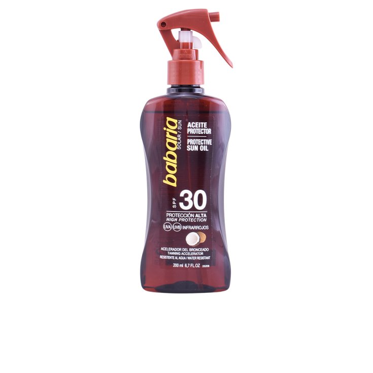 Babaria Coconut Protective Sun Oil Spf30 200ml