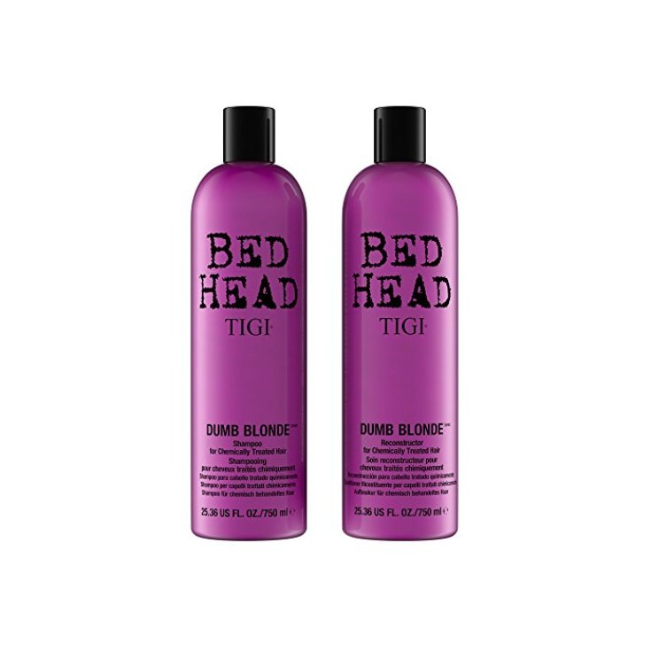 Tigi Bed Head Dumb Blonde Shampoo Damaged Hair 750ml Set 2 Parti 2018