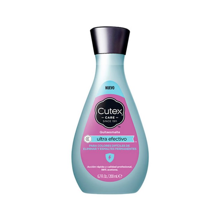 Cutex Ultra-effective Nail Varnish Remover For Difficult Colours 200ml