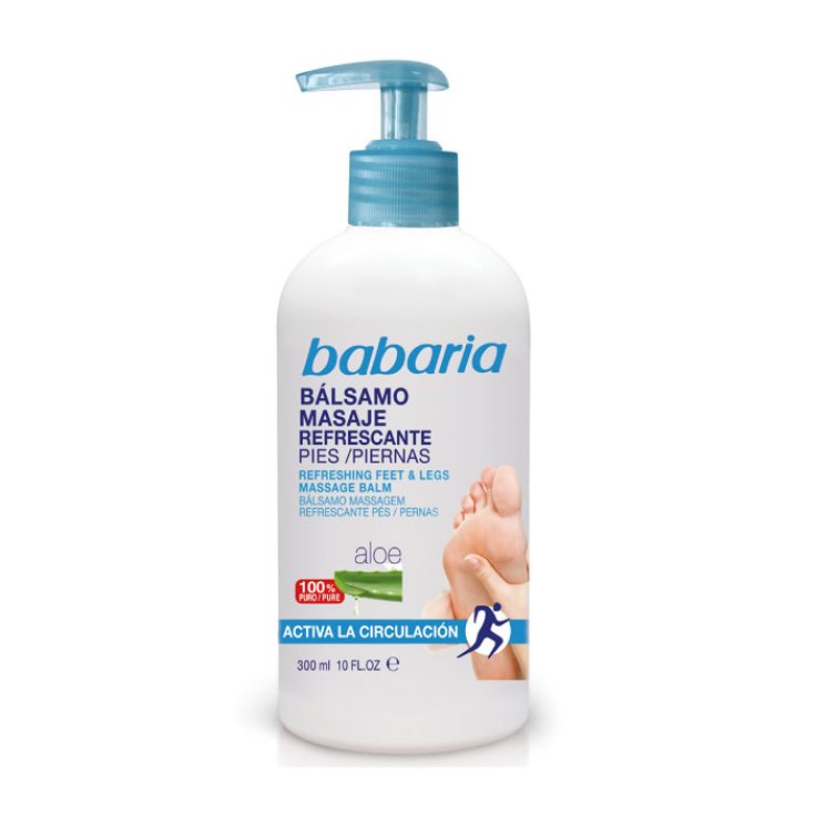 Babaria Aloe Massage Balm Refreshing Feet And Legs 300ml