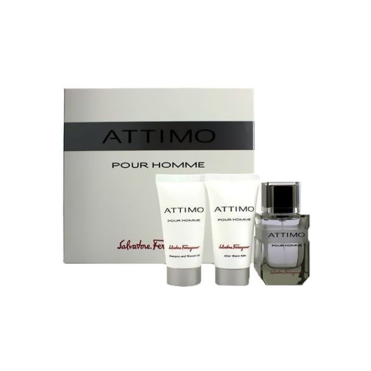 Salvatore Ferragamo Attimo Pour Homme Eau De Toilette Spray 60ml Set 3 Parti 2018