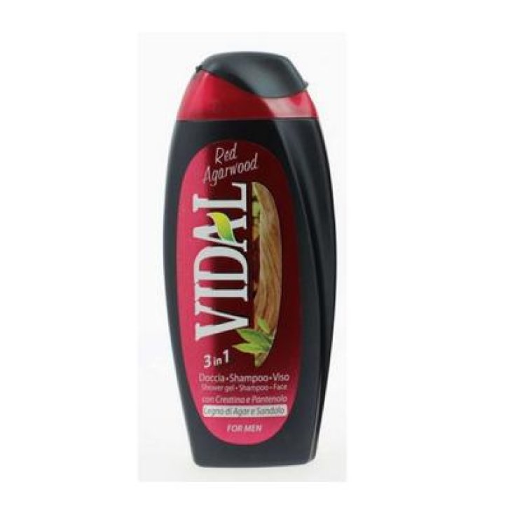 VIDAL D/S RED AGARWOOD 3IN1 250 ML