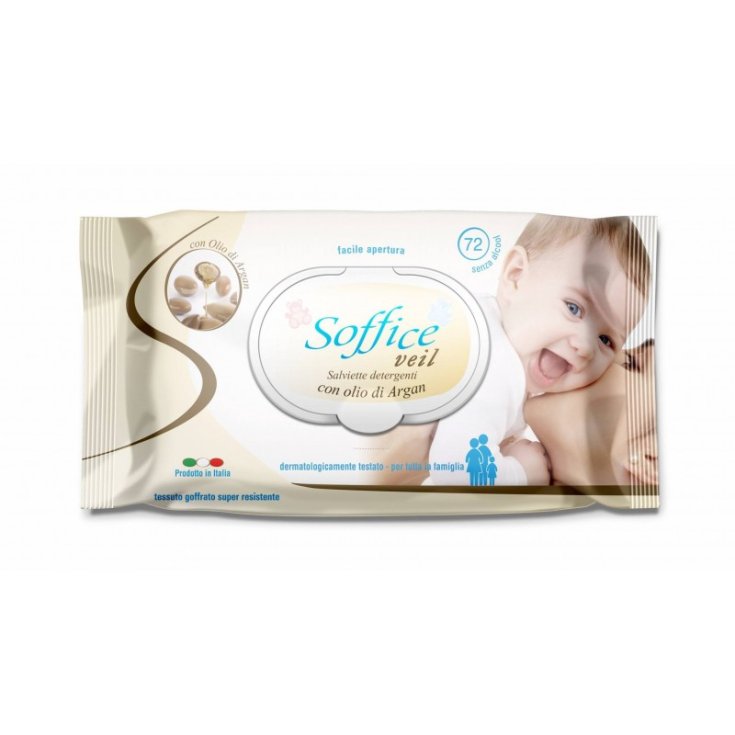 *SOFFICE BABY SALVIETTINE ARGAN X 7