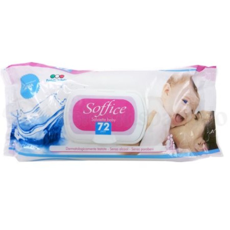 *SOFFICE BABY SALVIETTINE AQUA X 72