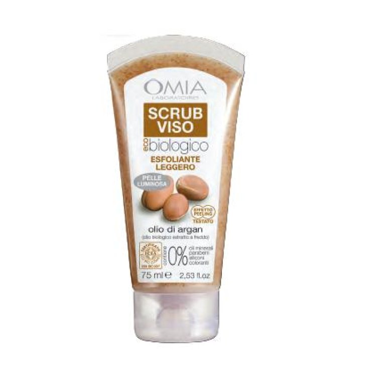 Scrub Viso Argan Del Marocco Omia Laboratori Ecobio 75ml