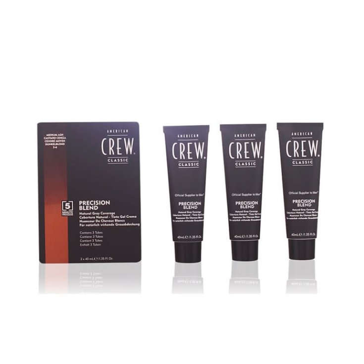 American Crew Precision Blend 5 6 Medium Ash Seti 3 Parti