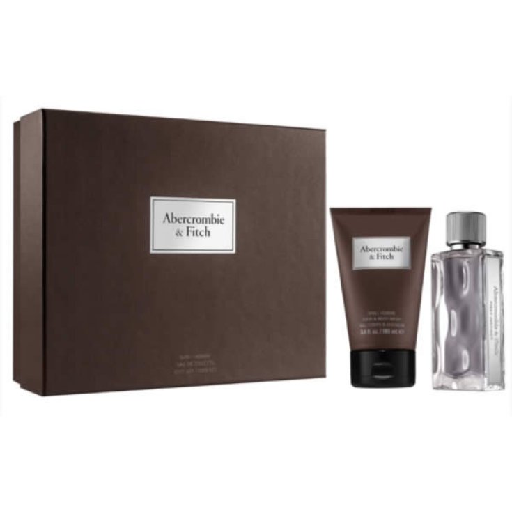 Abercrombie & Fitch First Instinct Man Eau De Toilette Spray 100ml Set 2 Parti 2016