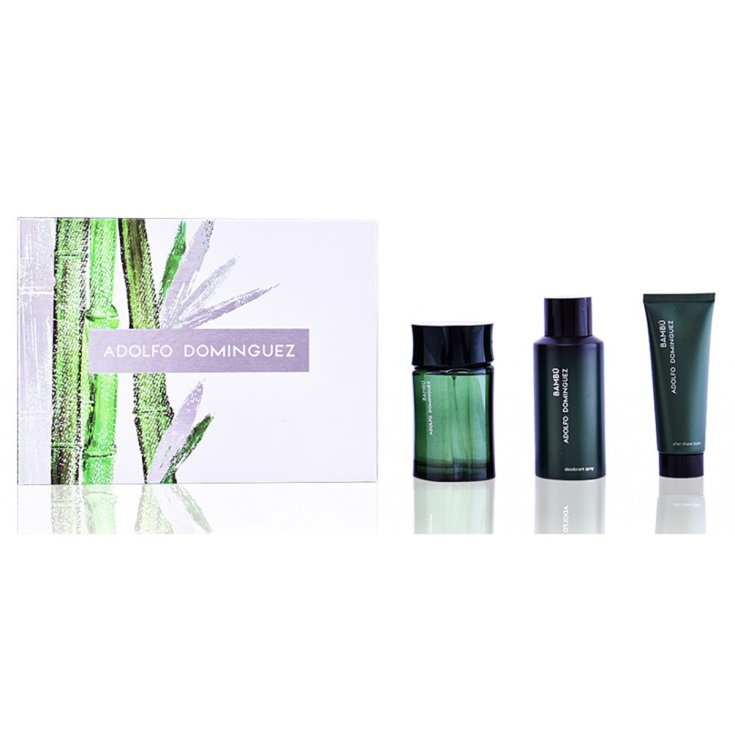 Adolfo Dominguez Agua De Bambu Eau De Toilette Spray 120ml Set 3 Parti 2018