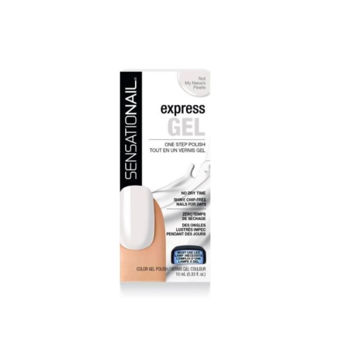 Sensationail Express Gel Polish Not My Nana's Pearls