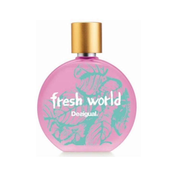 Desigual Fresh World Woman Eau De Toilette Spray 100ml