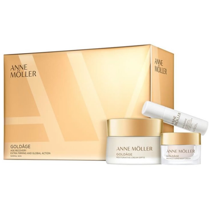 Anne M&ouml;ller Goldage Extra Riche Restorative Cream Spf15 50ml Set 3 Parti 2018